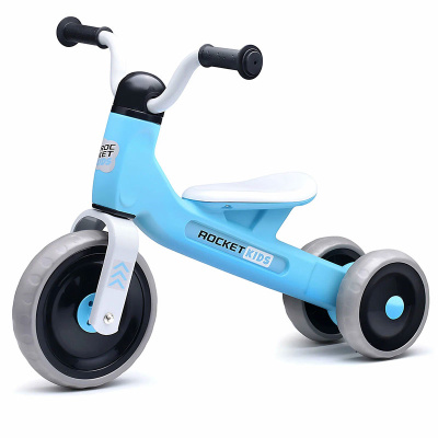 Детский трехколесный беговел Rocket 133-BL синий 1